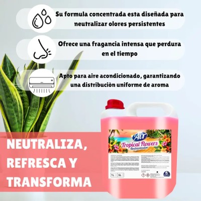 5l Ambientador Liquido Industrial Concentrado
