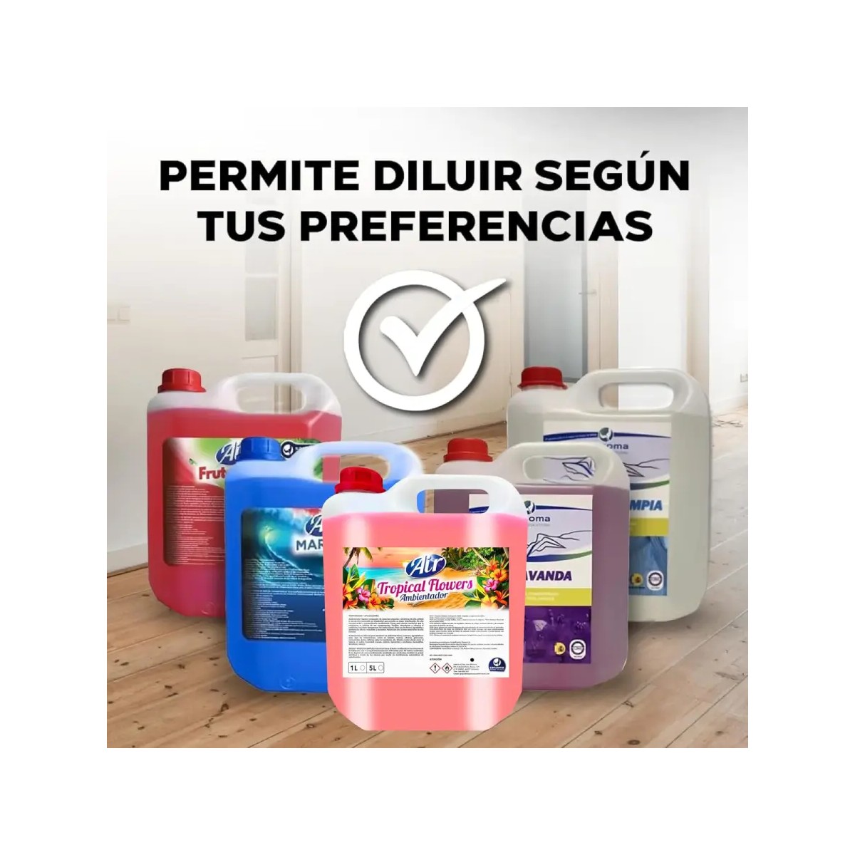 5l Ambientador Liquido Industrial Concentrado