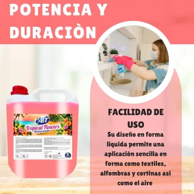 5l Ambientador Liquido Industrial Concentrado