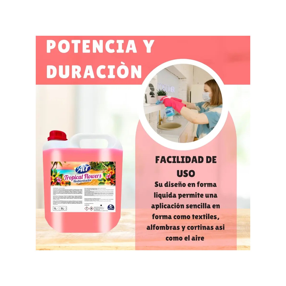 5l Ambientador Liquido Industrial Concentrado