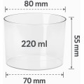 VASOS CHIQUITOS REUTILIZABLES 220ML