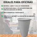 500 uni Vasos Desechables Plastico Blanco 220ml